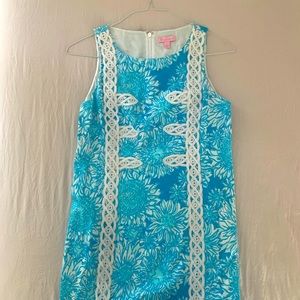 Lily Pulitzer Blue & White Dress